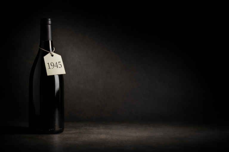 Garrafa de vinho francês de 1945 se torna a mais cara da história