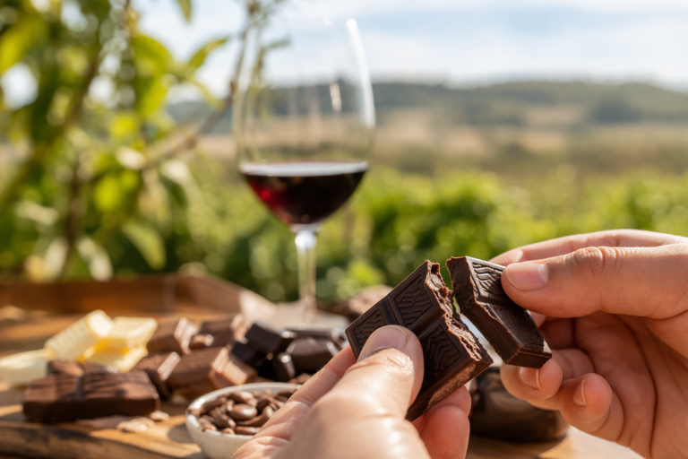 Indicações de harmonização de vinho com chocolate