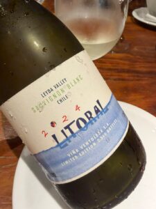 Litoral Sauvignon Blanc, da Viña Ventolera, produzido no Vale do Leyda, no Chile.